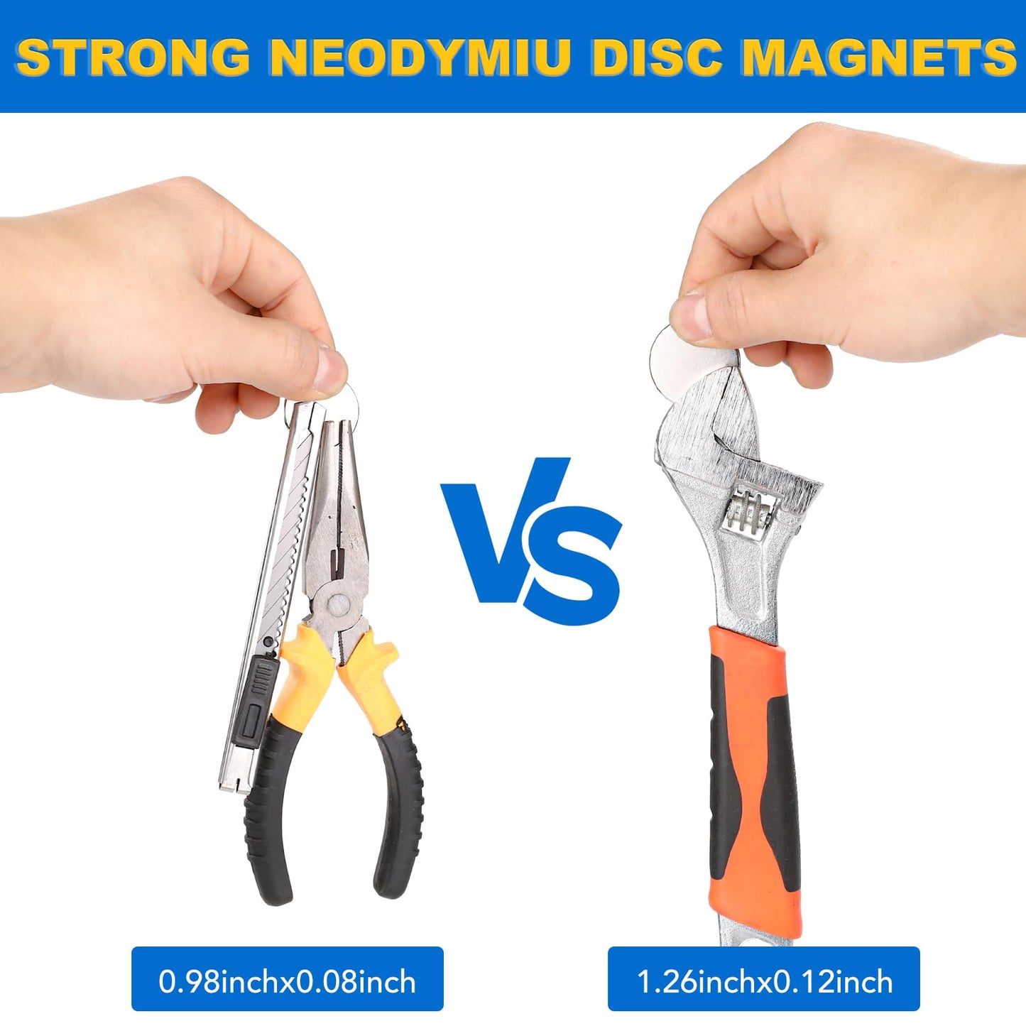 LOVIMAG Magnets with Adhesive Backing, 30Pcs Rare Earth Magnets, Small Magnet, Round Magnet for Office, DIY, Building, Scientific, Craft - 0.98x0.08 inch