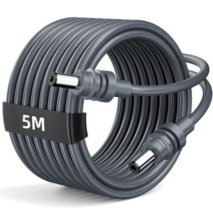 daboot Starlink Mini DC to DC Power Cable 16AWG Replacement Waterproof Outdoor Charging Cord Cable for Starlink Mini Satellite Dish (5M/16.4FT)