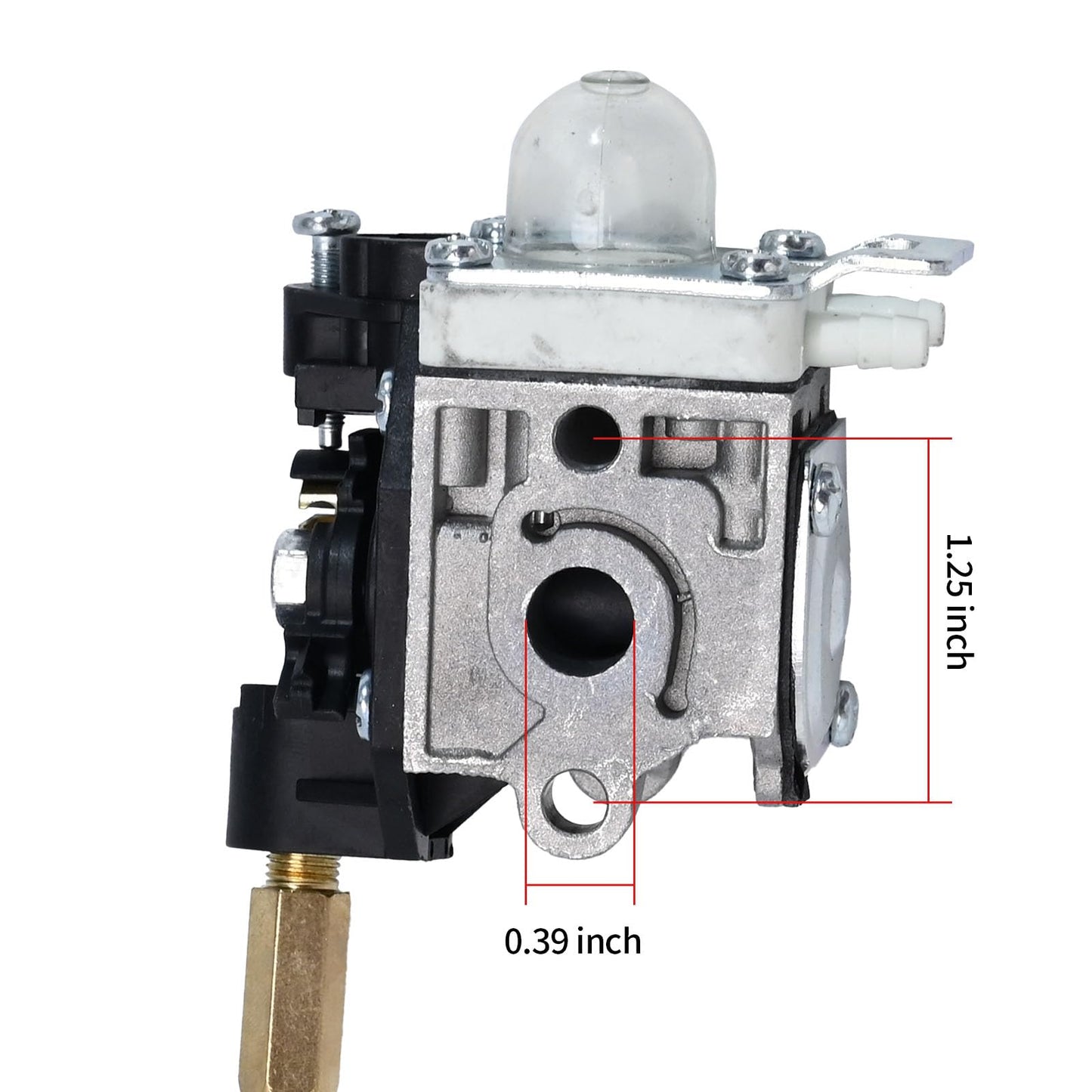 SRM210 Carburetor GT-200R Carb Kit Replacement for Echo Trimmer PE200 GT200 SRM 210 PE 200 HC150 SRM211 for Weed Eater with Tune up Primer Bulb Grommet