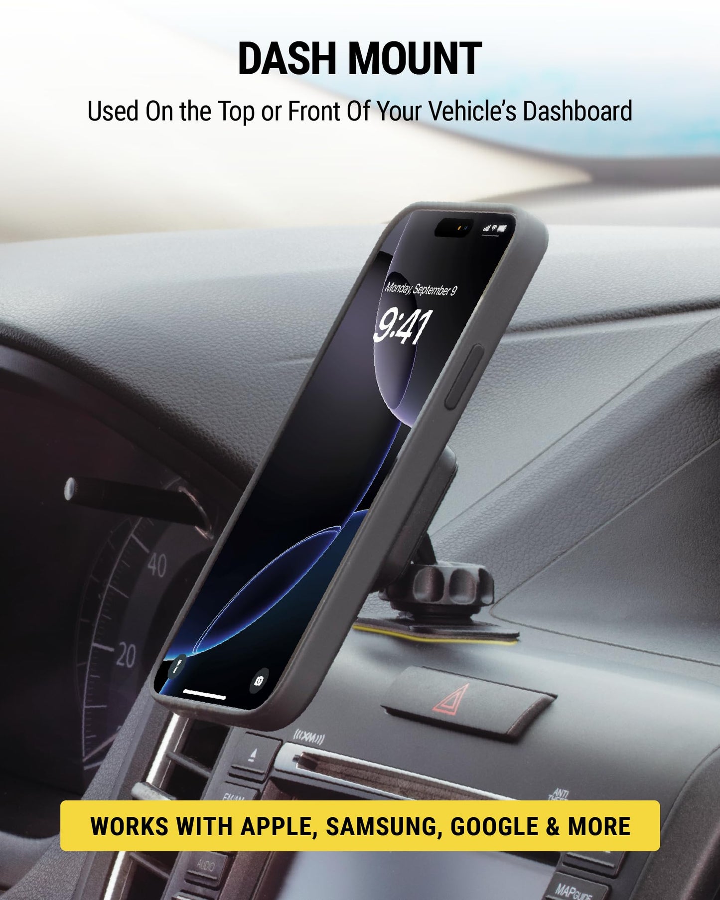 Scosche MAGDMB MagicMount Magnetic Dash Mount for Mobile Devices