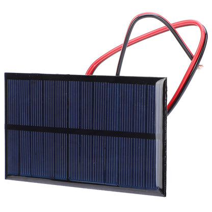 3Pcs Mini Solar Panel DC 6V Polysilicon Solar Cell Module Solar DIY System Kits with 30cm Cable