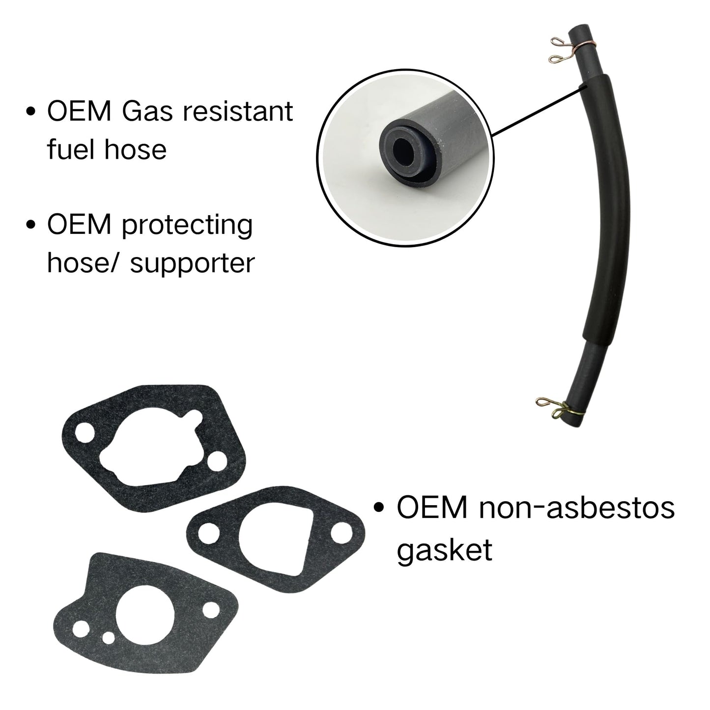 YGQ Huayi P19-1 OEM Generator Carburetor Kit for Champion Predator Honda GX160 Generac 3500 4000 3000 4500 4375 3550 3650 GP 3250 3300 Watt 196cc 208cc 212cc 2cc 2cc cc 2cc