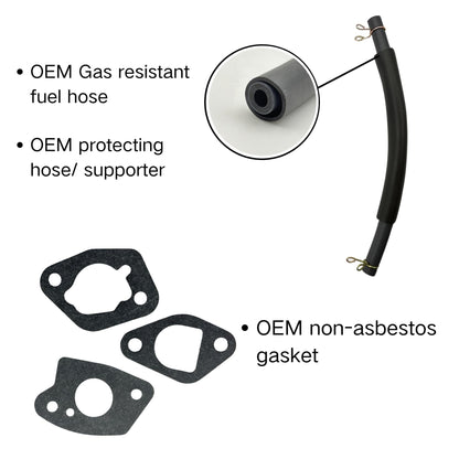 YGQ Huayi P19-1 OEM Generator Carburetor Kit for Champion Predator Honda GX160 Generac 3500 4000 3000 4500 4375 3550 3650 GP 3250 3300 Watt 196cc 208cc 212cc 2cc 2cc cc 2cc