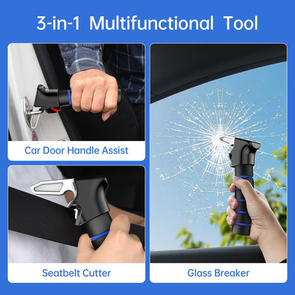 Car Door Handle Assist for Elderly: Non-Slip Grip and Sturdy Support - Fits Most Vehicles to Easily Get in and Out of Car - Helpful for Seniors Handicapped Pregnant Women Children 2Packs