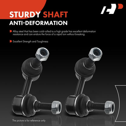 A-Premium 2 x Front Sway Bar Links Stabilizer Bar Links, Compatible with Nissan Frontier 2005-2019, Pathfinder 2005-2012, Xterra 2005-2015, Suzuki Equator 2009-2012