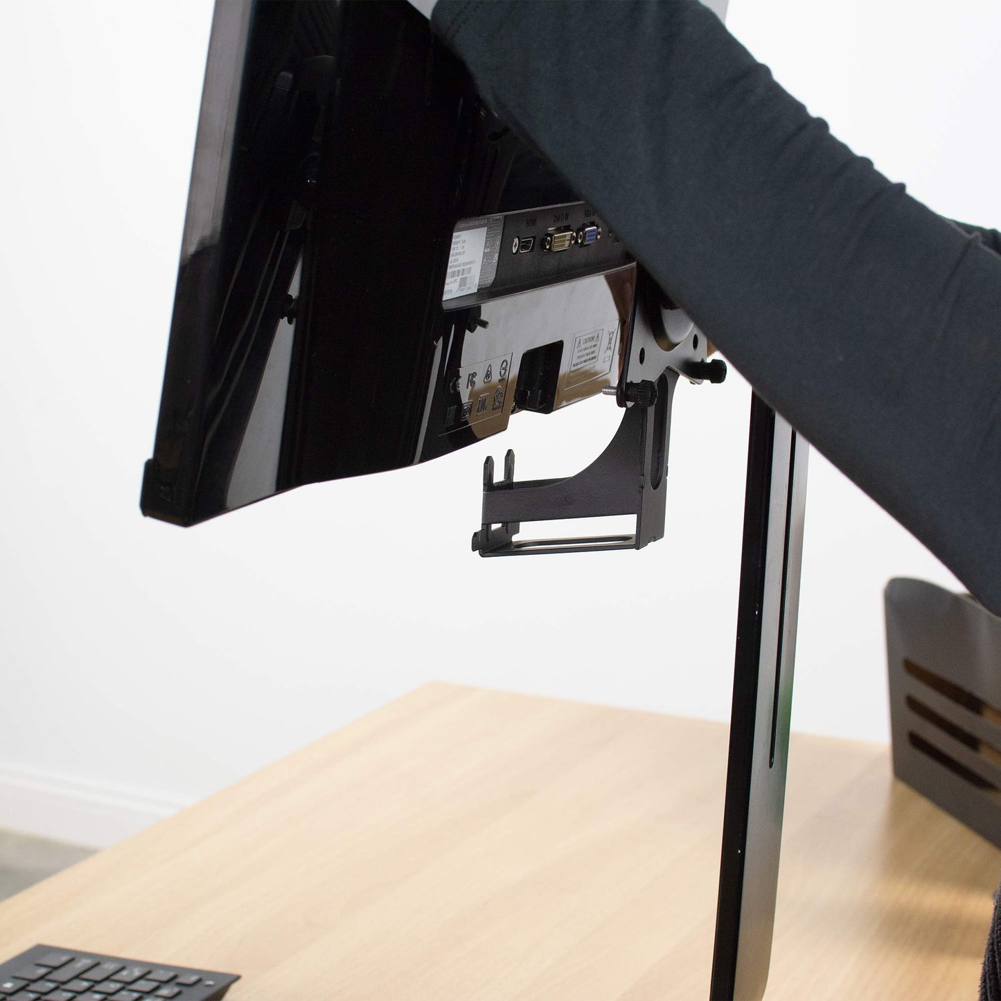 VIVO Quick Attach VESA Adapter Plate, Designed for Acer and Viewsonic Monitors Including R240HY bidx, SB220Q, RT240Y, R221Q, RT270, G227HQL, VX2276-smhd, and More, VESA up to 100x100, MOUNT-AR240H