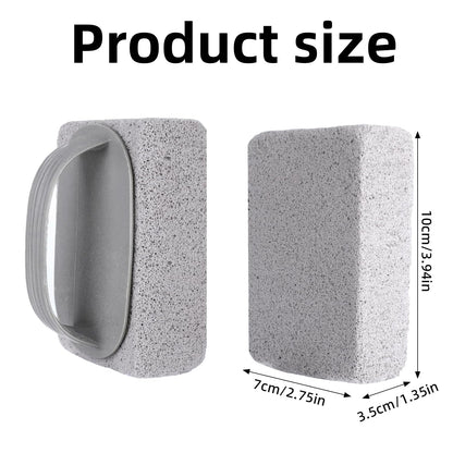 Asphodelia 6PCS Pumice Stone for Cleaning Oven, Grill Brick with Handle, BBQ Griddle Cleaner for Blackstone, Easy to Use BBQ Grill Cleaner, Heavy Duty Flat Top Grill Cleaner, Stove Top Cleaner