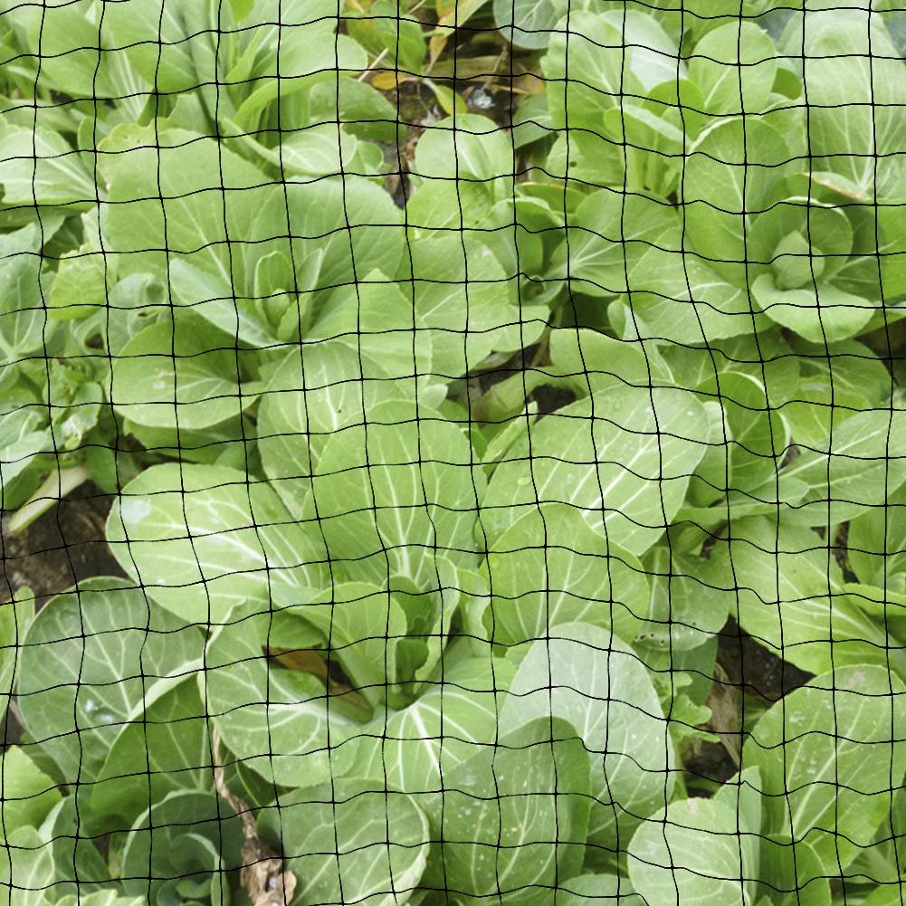 Bird Net Netting Protect Plants Fruit Trees Wire Mesh Protection Against for Birds, Deer Other Pests Reusable Fencing 7 feet x 100 feet