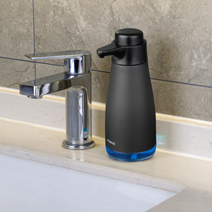 AIKE 15oz Liquid Soap Dispenser for Dish and Hand Soap Matte Black