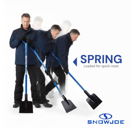 Snow Joe Ice Chopper with 7-Inch Carbon Steel Blade and Shock-Absorbing Handle, 3.2 Lbs - Portable and Lightweight Winter Scraper and Ice Remover for Driveway, Sidewalk, Garage, & Patio, SJEG700