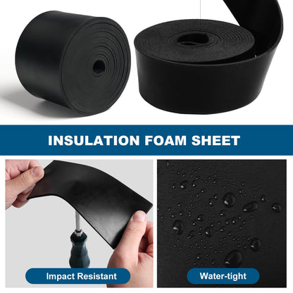 Neoprene Rubber Strips, 12" Wide x1/16 Thick x 4' Long Solid Rubber Sheets, Rolls & Strips for DIY Gaskets, Crafts, Supports, Leveling，Pads, Flooring, Protection