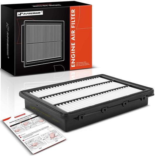 A-Premium Engine Air Filter Compatible with Hyundai & & Kia Models - Tucson 2016-2021, Sportage 2017-2022 - 1.6L 2.0L 2.4L - Rigid Panel Air Filter
