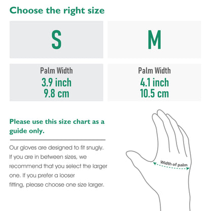 COOLJOB Thorn Proof Gardening Gloves for Women, 2 Pairs Rose Pruning Work Gloves for Ladies, Non-slip for Heavy Duty, Medium Size