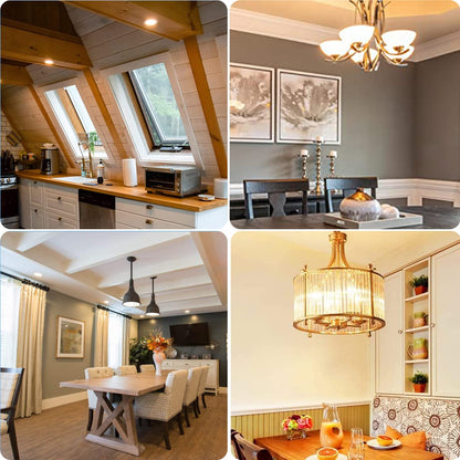 ZSSXOLED [Pack of 5] E12 Led Light Bulb, Dimmable E12 Candelabra Base 75 Watt Halogen Bulb Equivalent, 730LM AC110V Warm White 3000K Corn Bulbs for Chandelier, Ceiling Fan, Desk Lamp