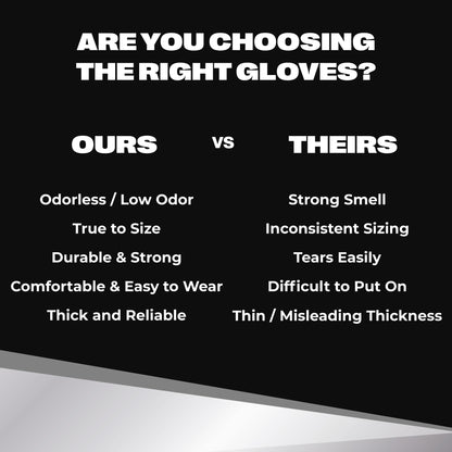 [200 Pack] SURESAFE 3.5 Mil Clear Vinyl Gloves Medium, Powder & Latex Free, Smooth & Comfortable, Gloves For Food Prep, Cooking, Gardening, Painter, Disposable