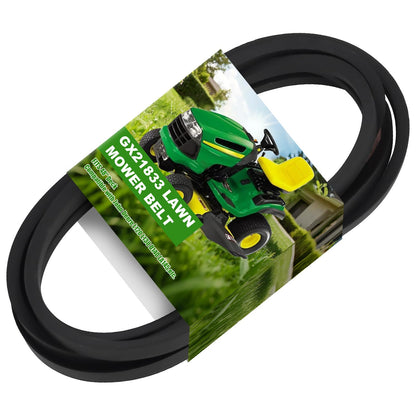 Upgraded GX21833 Deck Drive Belt Replacement Compatible with John Deere L120 L130 145 D140 LA145 LA130 D150 D160 LA165 LA155 X165 48-Inch Deck GX20571 Fit Stens 265-238