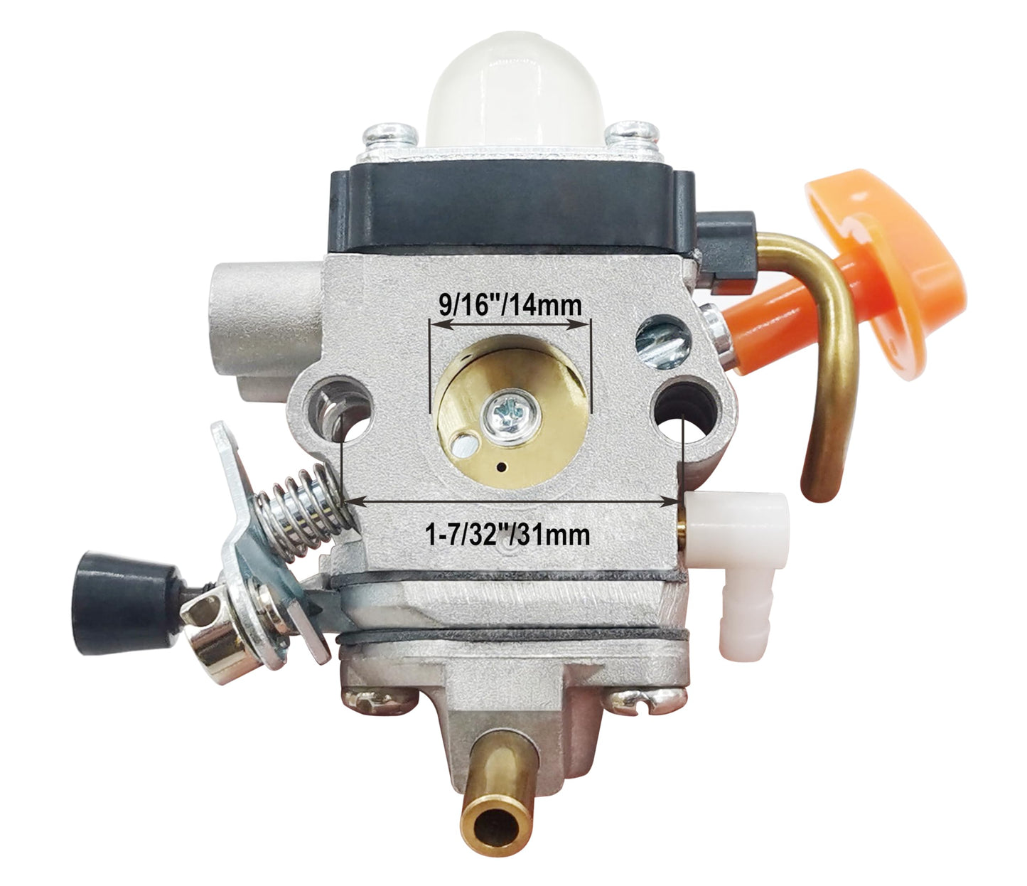 Carburetor C1Q-S174 with Air Fuel Filter Tune Up Kit for Stihl FS90 FS100 FS100R FS110 FS110R FS110X FS110RX FS100RX FS130 FS130R Trimmer