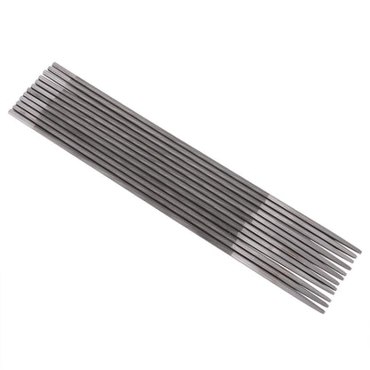 Chainsaw File, 4mm 5/32 Inch Professional Chainsaw Chain, Kuuleyn 12 Pcs Sharpening Round Chainsaw Sharpening Files Woodworking Chain Saw File