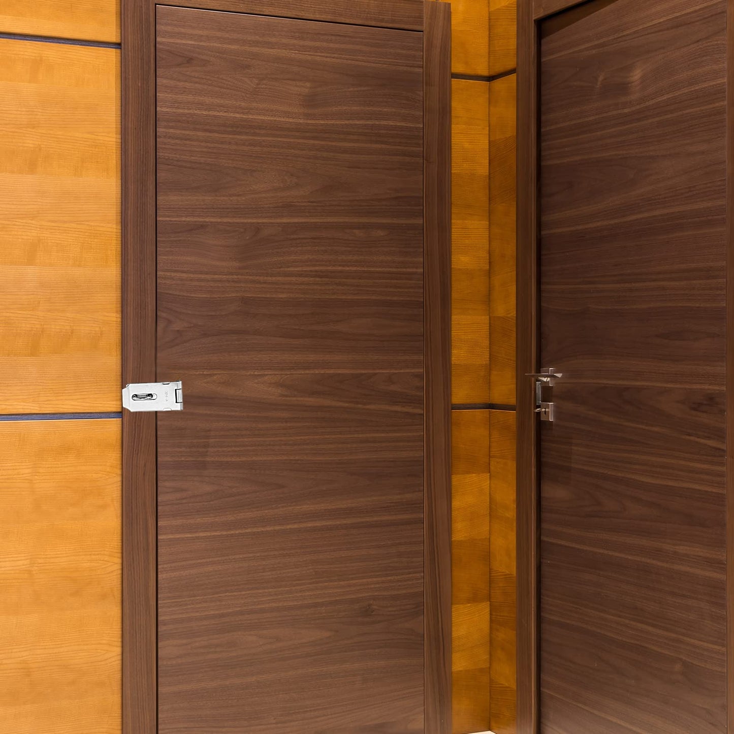 SENJEOK 10 PCS 3 Inch Door Locks Hasp Latch, Stainless Steel Padlock Hasp Latch with Screws, Clasp Hasp Lock Latch for Bedroom, Windows