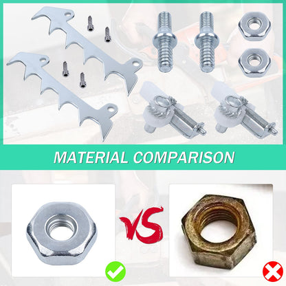Adefol 2 Set Bumper Spike Felling Adjustment Nut Screw for Stihl 017 018 MS170 MS180 Chainsaws