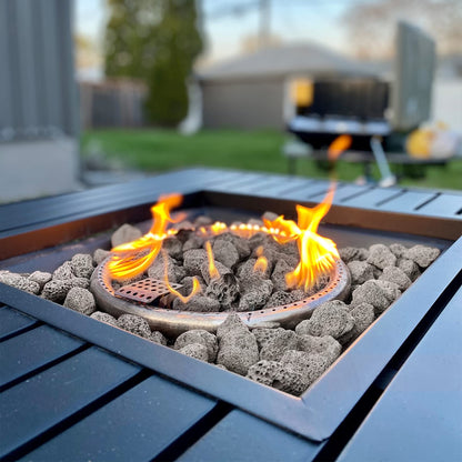 Stanbroil White Lava Rock Granules - 100% Natural Volcanic Rocks Decorative Landscaping Stones for Gas Log Sets, Fire Pits and Fireplaces - 4/5" to 1-1/5" (5 Pounds Bag)
