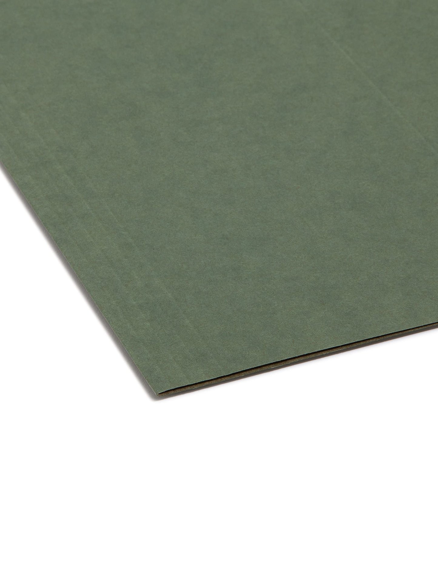 Smead Hanging File Folders, 25-Pack, Legal Size, 1/3-Cut Repositionable Tabs, Green, for Colour-Coded File Cabinet, Home Office, School and Business Document Organization