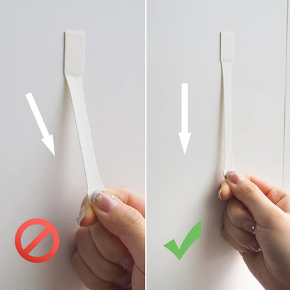 30 Small Hooks+40 Removable Strips, Clear Wire Hanger Hooks, Damage-Free Utility Hooks, Heavy Duty with Adhesive Strips, No Tools Wall Hooks for Hanging, Value Pack
