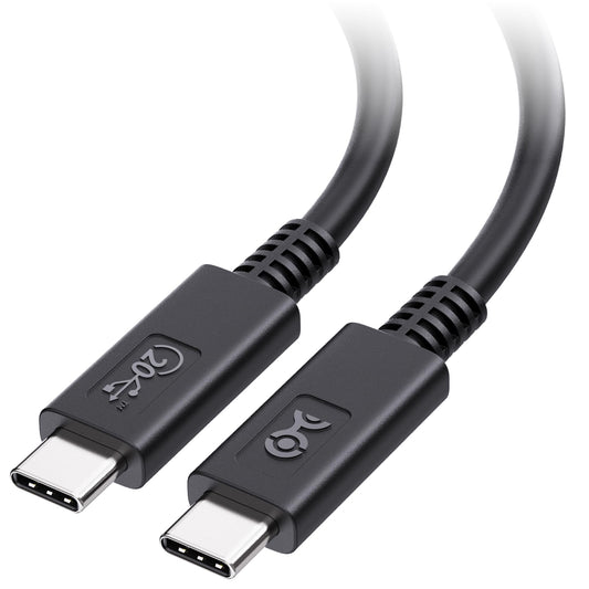 Cable Matters [USB-IF Certified] USB4 Cable 6 ft with 20Gbps Data, 8K Video Support, and 100W Charging, Compatible with Thunderbolt 4 Thunderbolt 3, USB C for MacBook, DELL XPS, Surface Pro and More