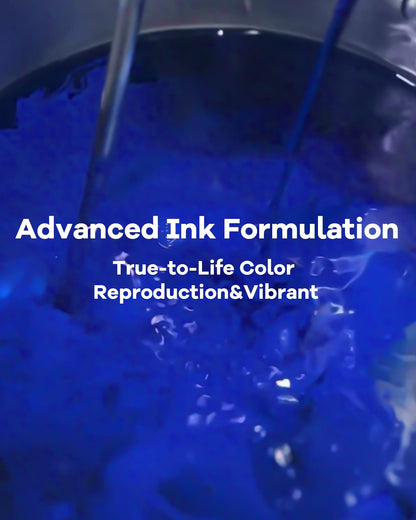 2026 3.09 Sublimation Ink Cartridge Compatible with Sawgrass SG500 SG1000 Printer All Versions | No Grid Lines Guaranteed | High-Performance & High-Viscosity Gel Ink | Long-Lasting(4 PK, B/C/M/Y)