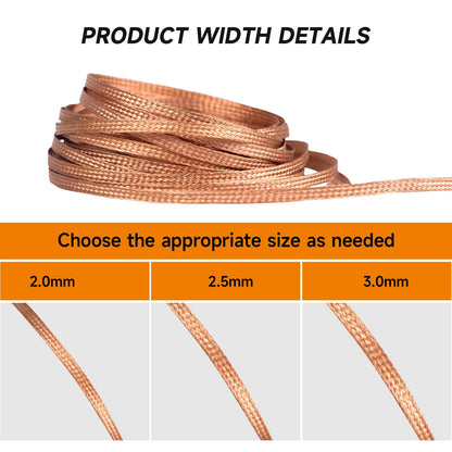 TOWOT Solder Wick, Desoldering Braid, Flux Wick, and Desoldering Wicks - Efficient and Professional Solder Removal SolutionSolution