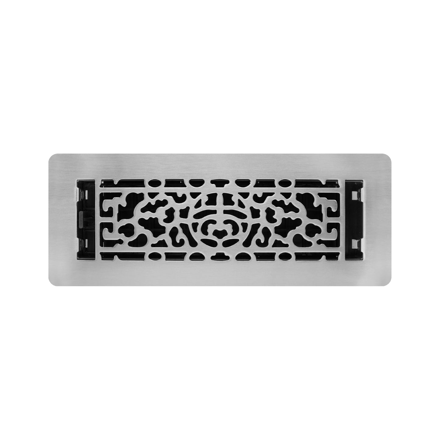 Decor Grates LFGS310-NKL Feng Shui *NEW* Low Profile Floor Register, 3x10 Inches, Brushed Nickel