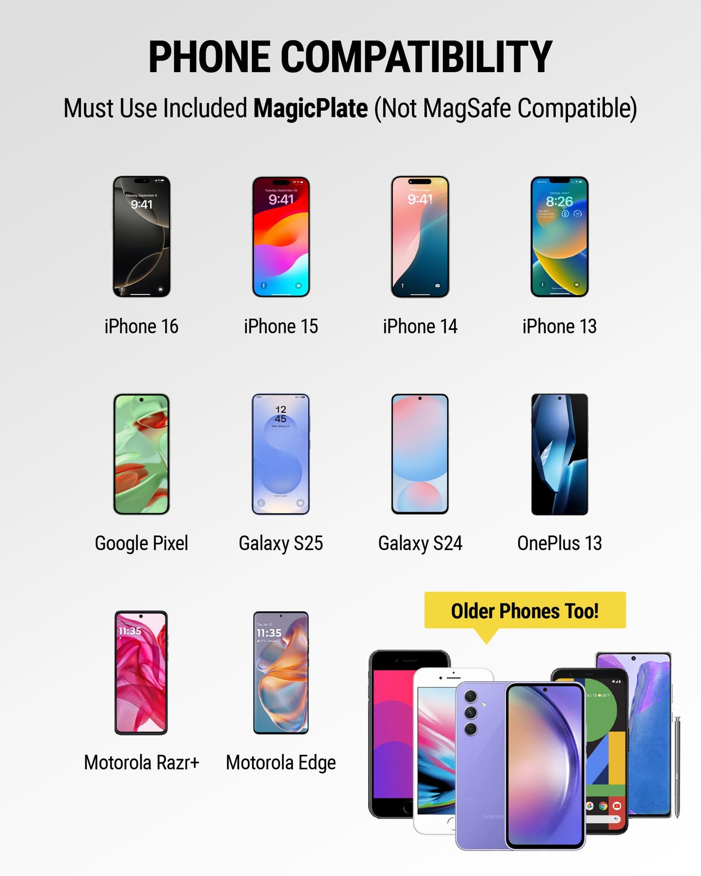 Scosche MAGDMB MagicMount Magnetic Dash Mount for Mobile Devices