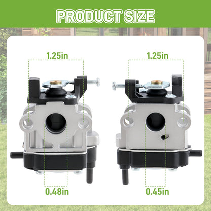 308480001 WYC-7 51998 Carburetor Parts Kit for Toro String Trimmer 51944 51945 51946 51947 51948 51952 51954 51955 51956 51957 51958 51972 51974 51975 51976 51977 51978 51984 51985 51986