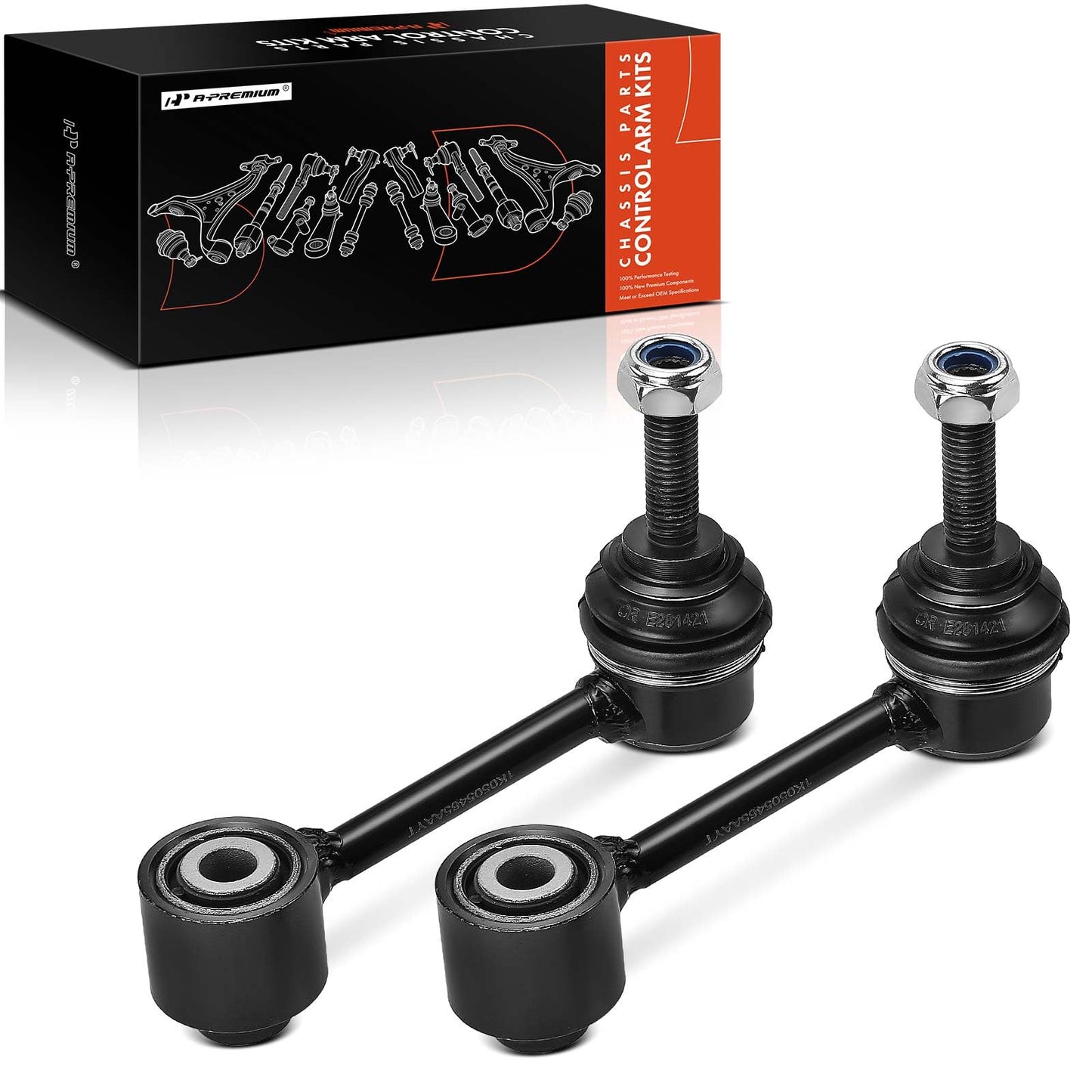 A-Premium 2 x Rear Sway Bar Links Stabilizer Bar Links, Compatible with Volkswagen Jetta Golf Passat Tiguan Eos CC Beetle & Audi A3 (Quattro) Q3 (Quattro) TT (Quattro)