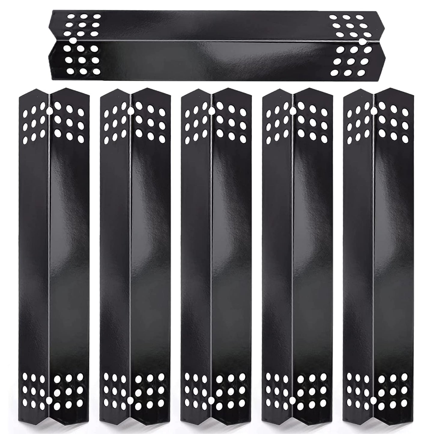 Criditpid Barbecue Replacement Parts for Nexgrill 720-0896b 720-0830h 720-0882a 720-0783E, Grill Master 720-0697 720-0737 Grill, 6-Pack Grill Heat Plate Parts for Members Mark 720-0830F.
