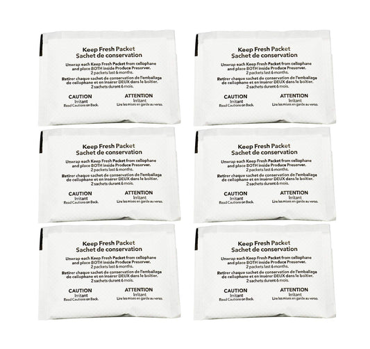 W10346771A Refrigerator Produce Preserver Replacement (6 Packets-3 Pack) by ATMA SUPPLY-Replace W10346771 2117689 AH3503014 EA3503014 PS3503014 W10346772 W10614431A