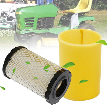 SYOWADA Lt150 Air Filter Oil Filter Kit Replacement For John Deer Z345 Z345R Z345M Z235 Z355R Z335E E120 Lt150, Replacement For 46'' 48'' Mower W/B&S 17.5Hp 19.5Hp 20Hp 21Hp Engine