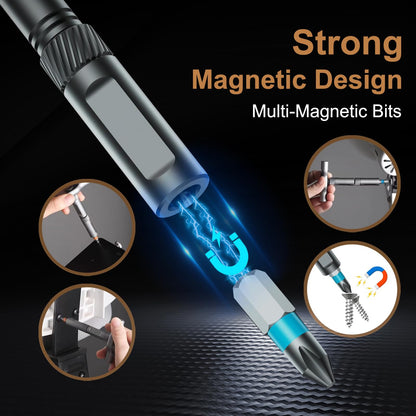 JoiTrs 24 in 1 Magnetic Ratcheting Screwdriver Set with Handle Portable Mini Precision Repair Tool Kit