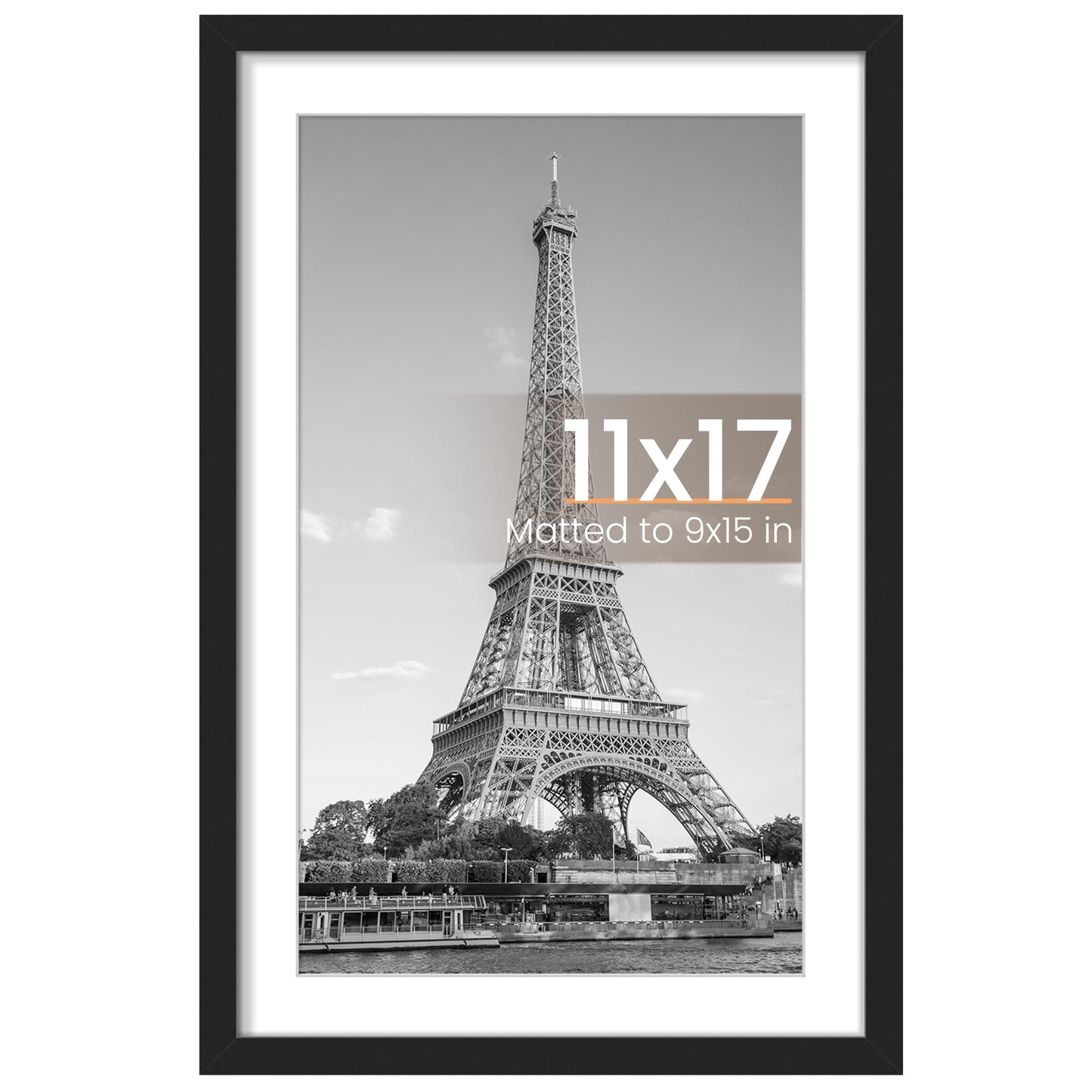 upsimples 11x17 Picture Frame Set of 1, for Prints and Photos