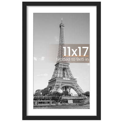 upsimples 11x17 Picture Frame Set of 1, for Prints and Photos