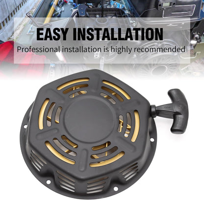 SYOWADA 100155 Recoil Starter Replacemennt for Champion 389cc 420cc 439cc 459cc Replacemennt for Honda GX340 GX390, Replace Part Number 46.061000.00