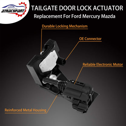 Rear Liftgate Door Lock Actuator Tailgate Latch Actuator | for 2009-2012 Ford Escape 2008-2011 Mazda Tribute 2009-2011 Mercury Mariner | Replace OE# 9L8Z-7843150-B 9L8Z7843150B