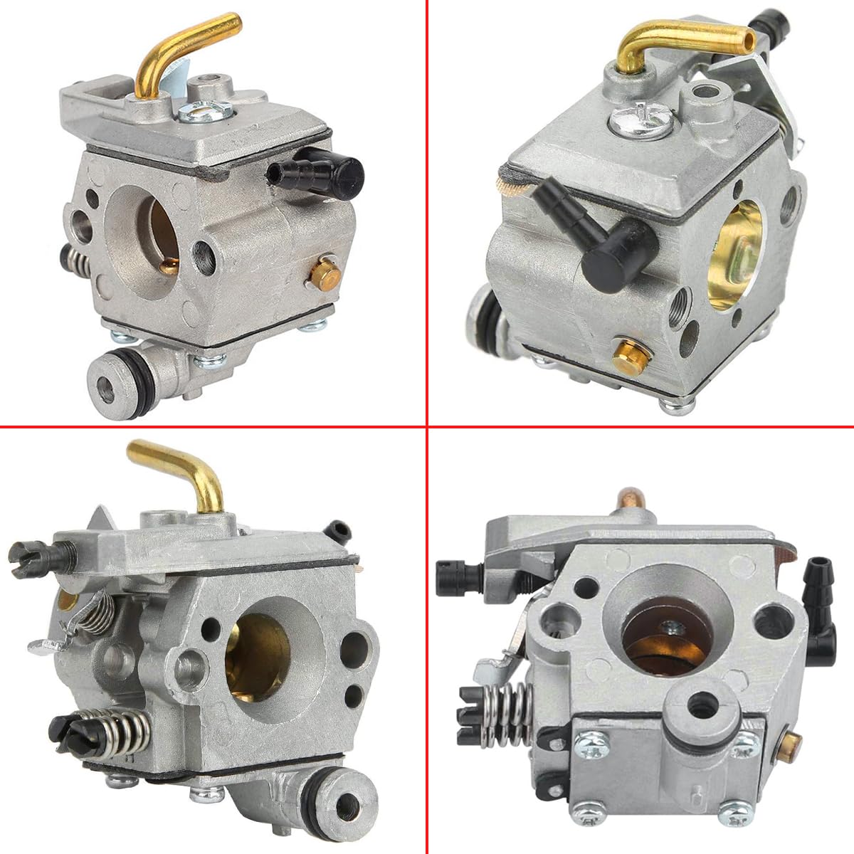 ZAMDOE Carburetor for stihl 024 026 PRO MS260 MS240 MS260 PRO Chainsaw Replaces 1121 120 0610 WT-403B WT-403A with Air Filter Spark Plug Fuel Line
