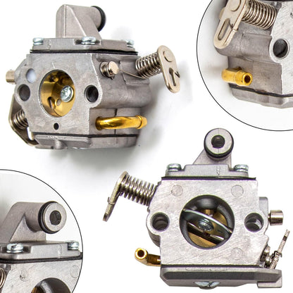 CADUFUELLY MS170 Carburetor Replacement for Stihl MS170 MS180 017 018 Chainsaw with Air Filter Fuel Oil Line Spark Plug Replaces C1Q-S57 C1Q-S57A C1Q-S57B 1130 120 0603