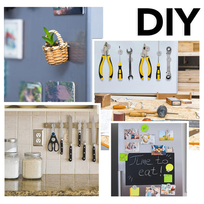 DIYMAG Disc Magnets, Permanent Rare Earth Countersunk Hole Magnets for Refrigerator, DIY, Science, Crafts, Office- 80 PCS