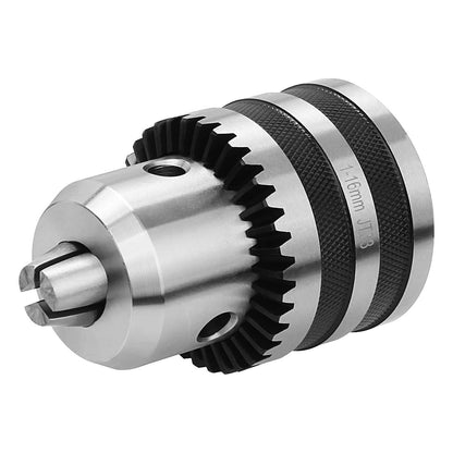 Abuff 1/32"- 5/8" Heavy Duty Drill Chuck Set, Silver Drill Chuck Adapter with Chuck Key MT2 Shank, Drill Press Chuck for Milling Machine