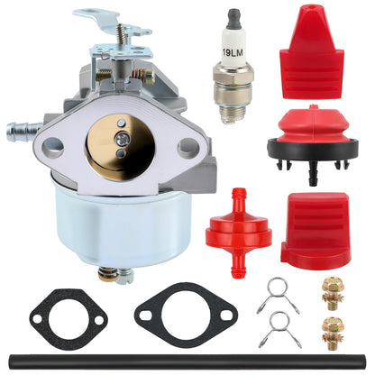 AUTOKAY 632334A Carburetor for Tecumseh HM80 HM100 Engines Replaces 632334 632370A 632110 632111 632536