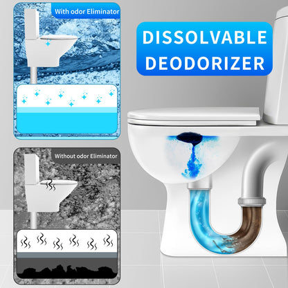 RV Toilet Treatment Drop Ins, Extra Strength Septic Tank Treatment & Cleaner, Waste Breakdown/Odor Control, RV Black Tank Treatment for RVs, Boats & Portable Toilets, Odor Eliminator, 20 Packs