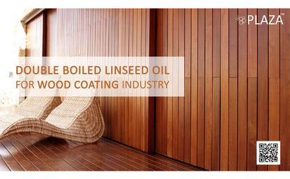 PLAZA - Double Boiled Linseed Oil - 100 ml Pack used for Wood Finishing, On Walls before applying paint, mixing in putty, bare wooden furniture, outside wooden furniture, Cricket bats, hockey, guitar,