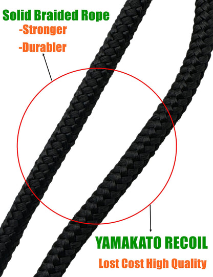 YAMAKATO Pull Start Assembly for Kohler 3000 Series Engine SH265 SH270 SH255 196cc KH-18-165-05-S Recoil Starter Cord Rope Assy